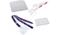 Porta-cartes transparentes