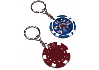 Porta-chaves Ficha Casino