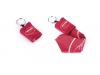 Porta-chaves bolso com camura de microfibra