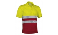 Polo Alta Visibilidade 170gr/m2 BUILD Adulto