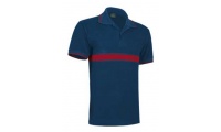 Polo Bicolor manga Curta 220gr/m2 SERVER 3XL