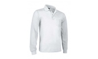 Polo de manga Comprida 220gr/m2 BREDA 3XL Branco 