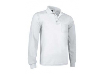 Polo de manga Comprida 220gr/m2 BREDA 3XL Branco 
