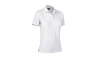 Polo Top 220gr/m2 VALLEY Senhora Branco