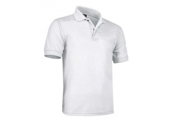 Polo Manga Curta 220gr/m2 PATROL 3XL 4XL Branco