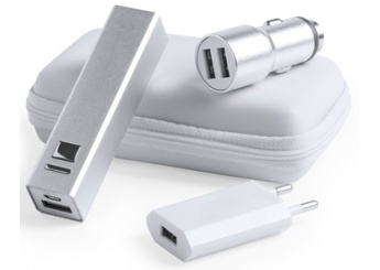 Set Bateria Auxiliar powerbank 2200 mAh Tilmix