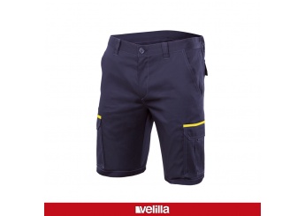 BERMUDAS STRETCH MULTIBOLSOS BICOLORES