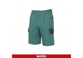 BERMUDAS MULTIBOLSOS BICOLORES