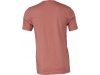 T-shirt com decote redondo unissex Cores