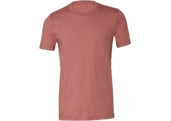 T-shirt com decote redondo unissex Cores