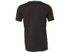 T-shirt de homem com decote sem acabamento