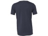 T-shirt de homem com decote sem acabamento