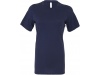 T-shirt com decote redondo