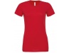T-shirt com decote redondo