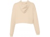 Sweatshirt crop com capuz