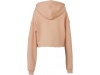 Sweatshirt crop com capuz