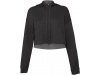 Sweatshirt crop com capuz