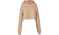 Sweatshirt crop com capuz