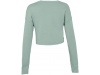 Sweatshirt crop de senhora