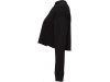 Sweatshirt crop de senhora