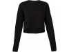 Sweatshirt crop de senhora