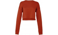 Sweatshirt crop de senhora