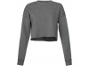 Sweatshirt crop de senhora