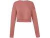 Sweatshirt crop de senhora