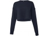 Sweatshirt crop de senhora