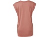 T-shirt Flowy manga enrolada