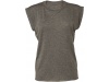 T-shirt Flowy manga enrolada