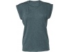T-shirt Flowy manga enrolada
