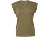 T-shirt Flowy manga enrolada