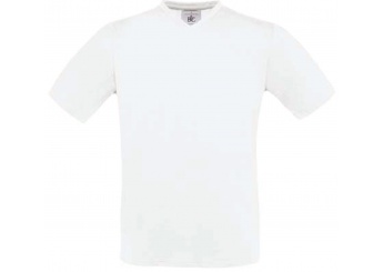 EXACT V-NECK T-shirt com decote em V de manga curta Branca