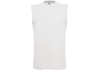 T-shirt sem mangas Exact Move Branca