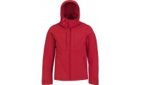 Casaco softshell de homem com capuz