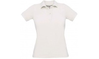 Polo piqu Safran de senhora SAFRAN PURE/WOMEN Branco