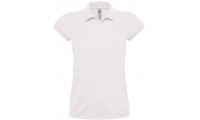 Polo piqu de senhora HEAVYMILL Branco