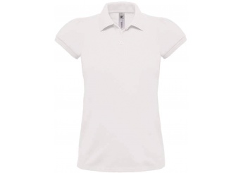 Polo piqu de senhora HEAVYMILL Branco