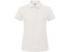 Polo piqu de senhora ID.001 Branco
