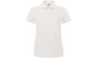 Polo piqu de senhora ID.001 Branco