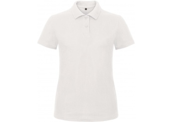 Polo piqu de senhora ID.001 Branco