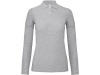 Polo de senhora ID.001 manga comprida Cores 3XL