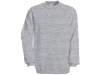 Sweatshirt com mangas direitas