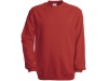 Sweatshirt com mangas direitas
