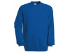 Sweatshirt com mangas direitas