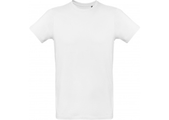 T-shirt de homem bio Inspire Plus Branca