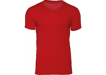 T-shirt Triblend de homem com decote em V
