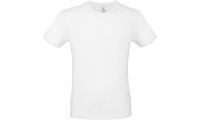 T-shirt de homem #E150 Branca 3XL 4XL 5XL
