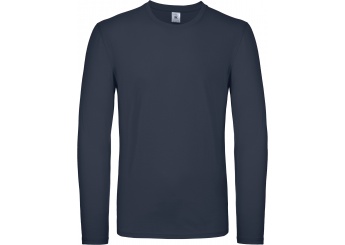 T-shirt de homem de manga comprida #E150 Cores 3XL 4XL
